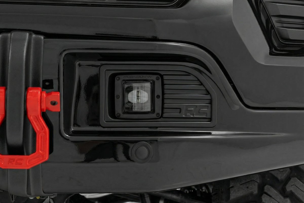 Chevrolet Silverado 1500 Bumper - Front - Rough Country - FXS - Mosaic Black - '23-'26